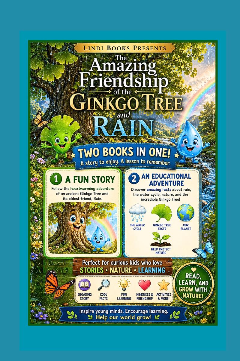 Cover of The Amazing Friendship of the Ginkgo Tree and Rain