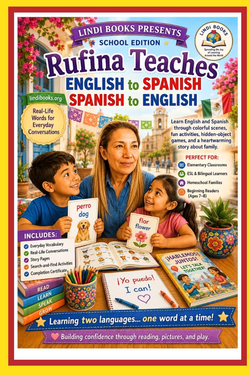 Cover of Rufina Teaches — English & Spanish